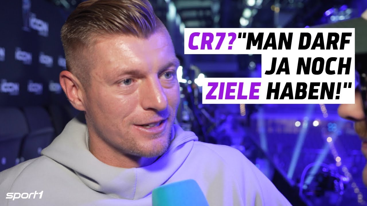 Cristiano Ronaldo bei der Icon League? Das ist Toni Kroos' Plan!