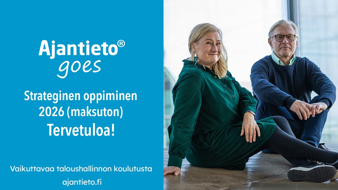 Ajantieto goes - Strateginen oppiminen tapahtumat 2026 (maksuton)
