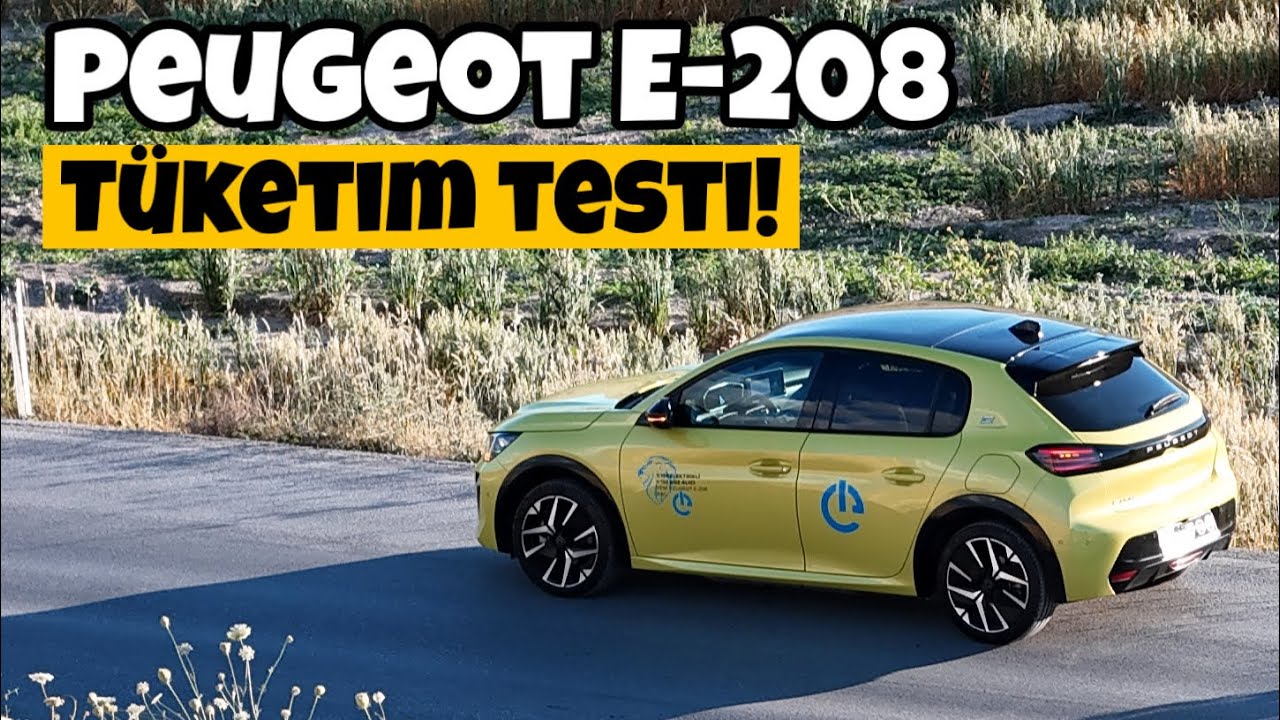 Tüketim Testi! | Şehir İçinde En Makul Elektrikli | Peugeot E-208 | Otomobil Günlüklerim 