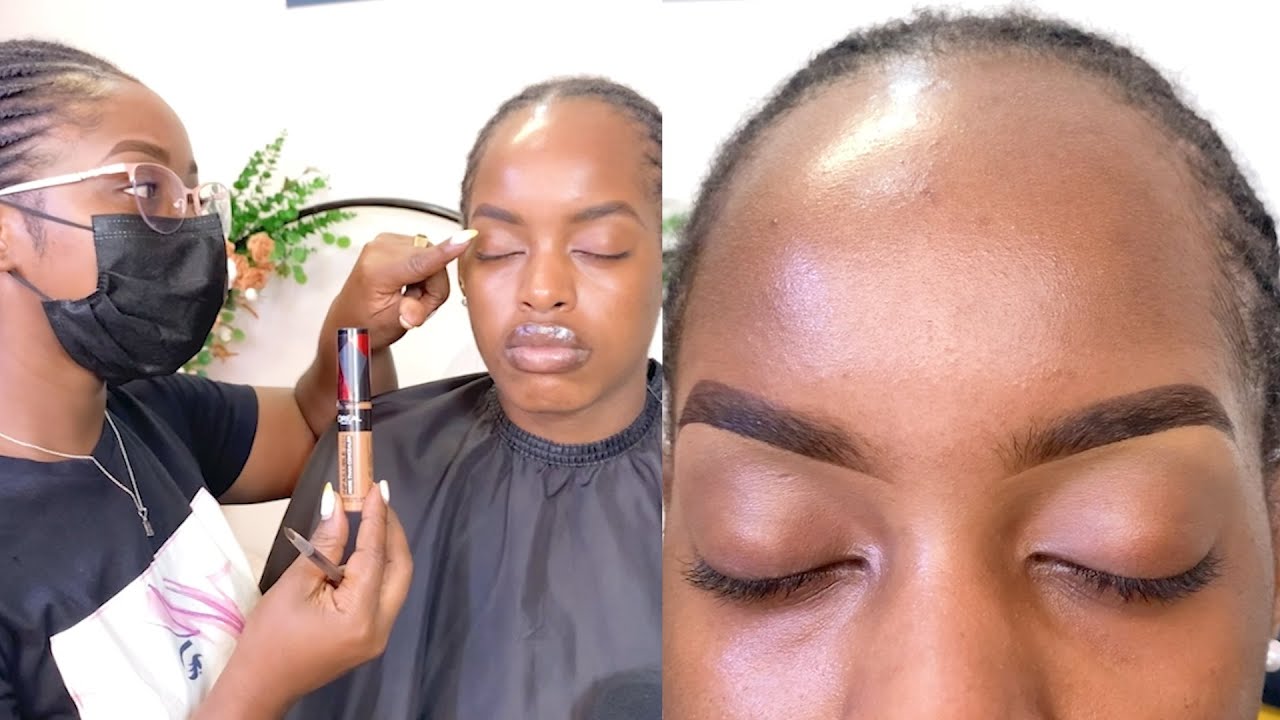 Iga gukora neza Tiro na Bijoux Beauty utishyuye amafaranga (eyebrows tutorial for beginners)