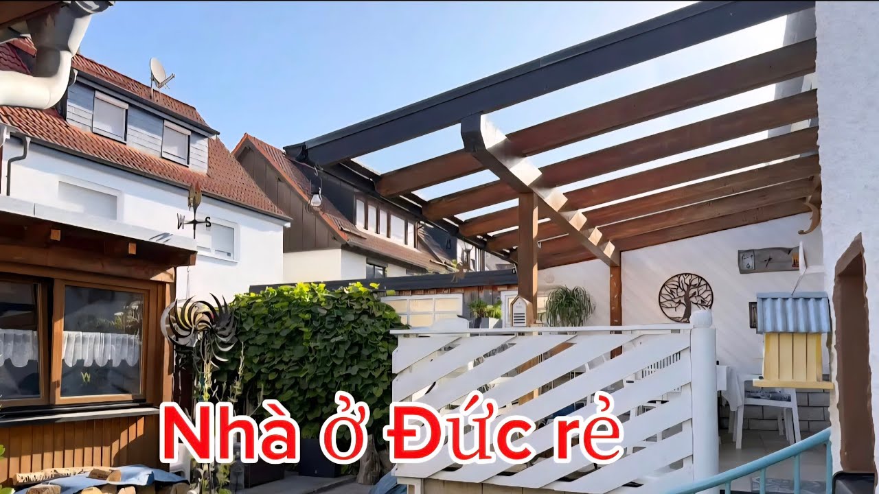 CĂN NHÀ GIÁ 285K EURO GẦN 9 TỶ ĐỒNG Ở PHỐ HUYỆN Ở ĐỨC  RẺ HAY ĐẮT 