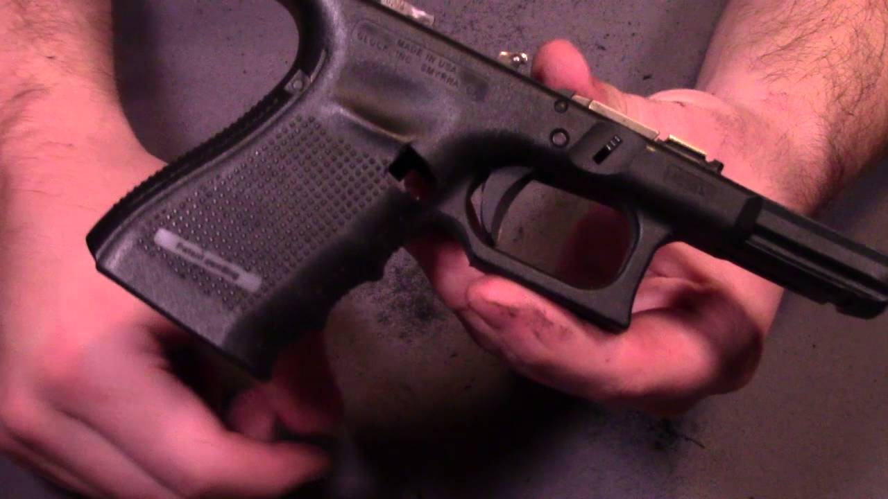 Подрезка спусковой скобы Glock — как сделать