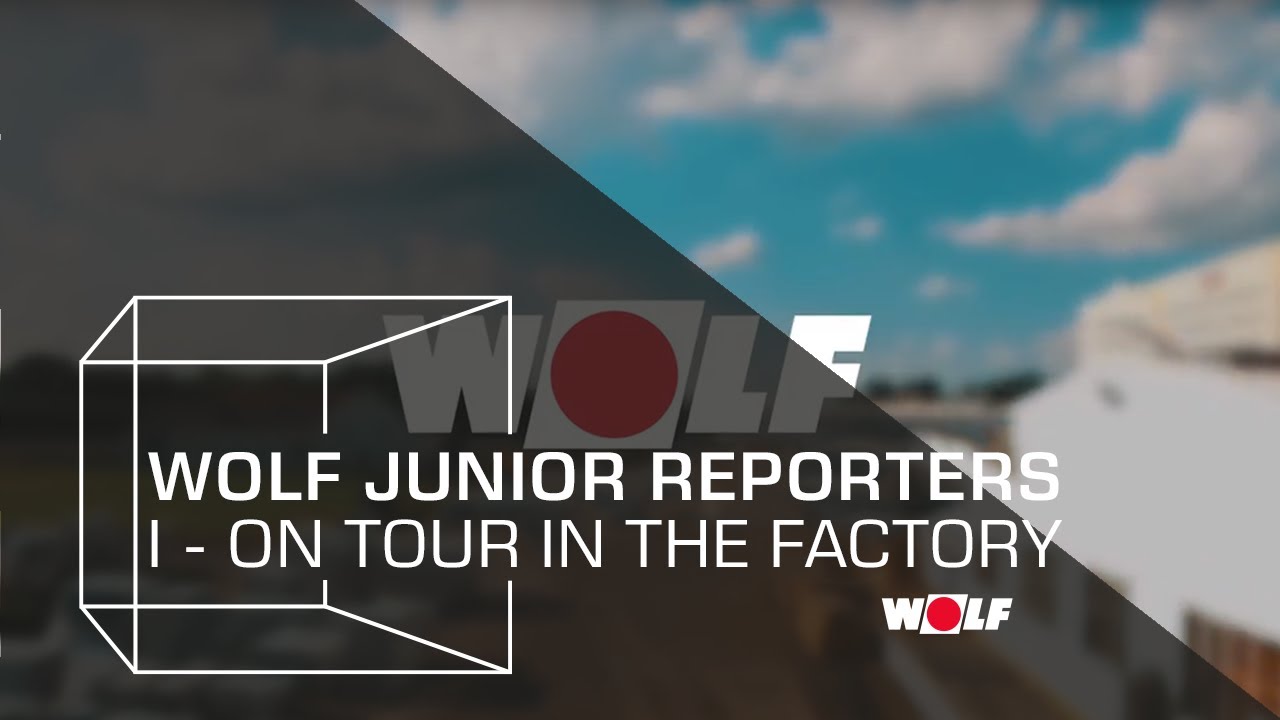 WOLF Junior Reporters – On tour in the production site in Mainburg (English subtitles)