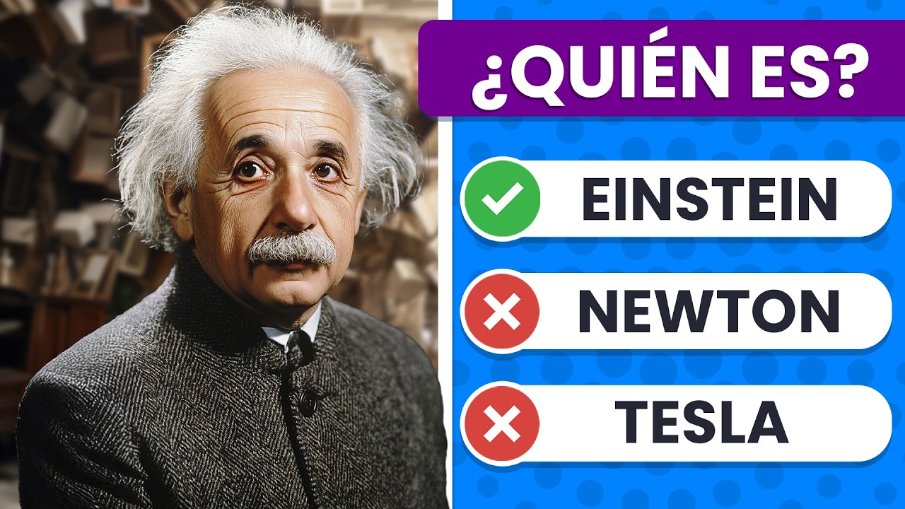 Adivina 60 Personajes Históricos 🤴🏻🔍 - Test de Historia y de Cultura General 🧠