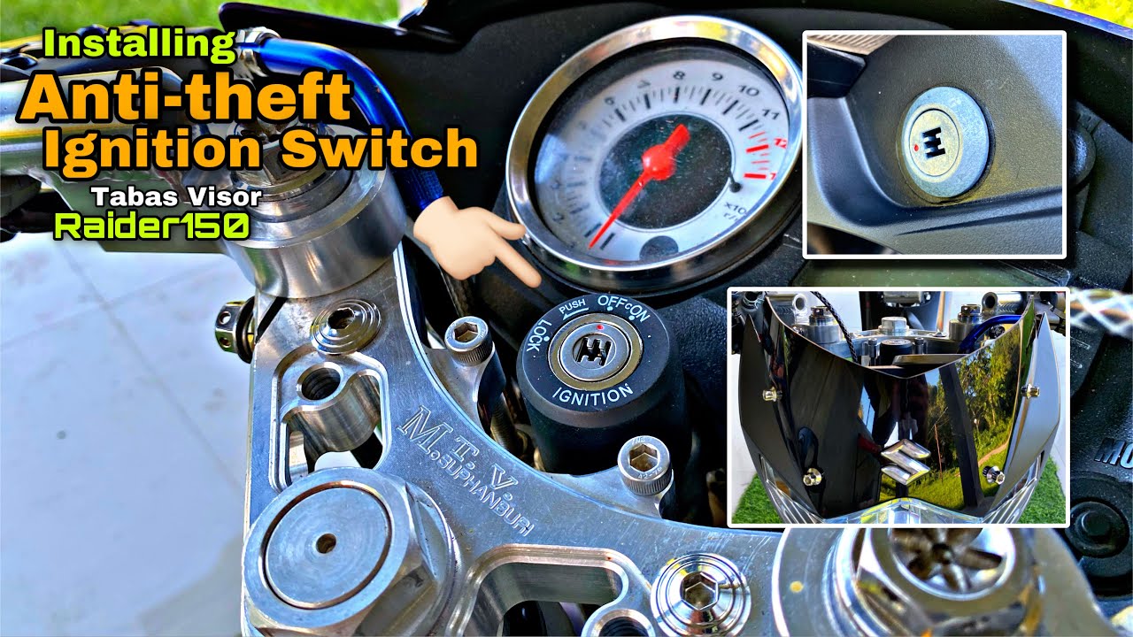 Installing Anti-Theft Ignition Switch | Raider150 | Andreu Cabagyo
