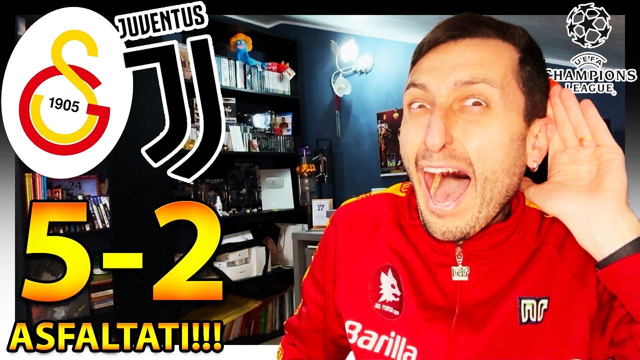 Galatasaray-Juventus 5-2: UMILIATI‼️