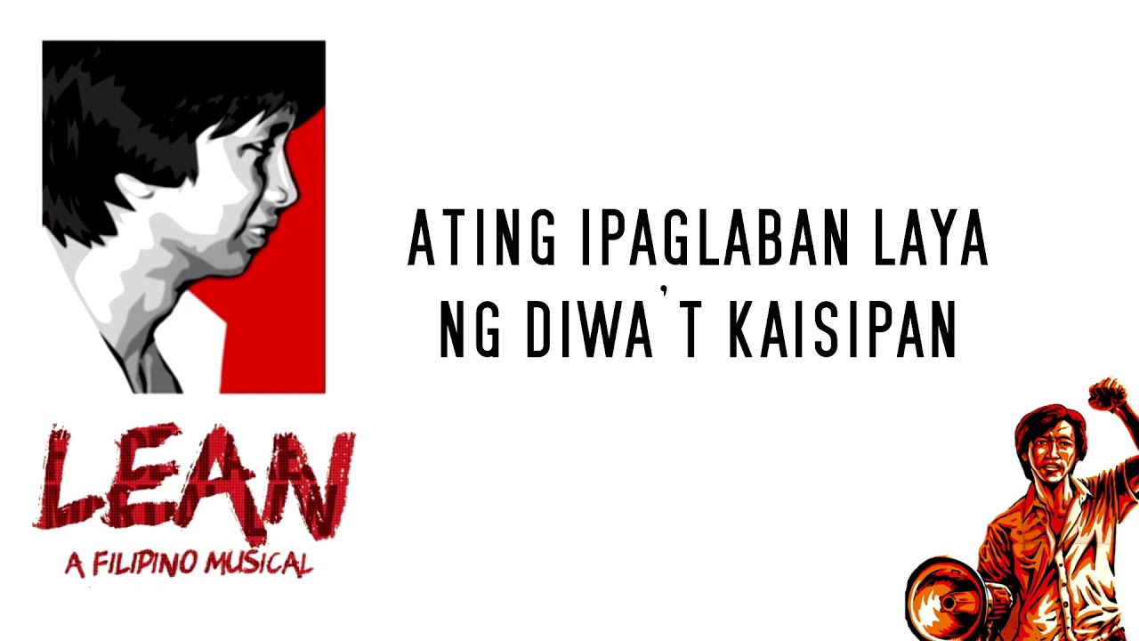 Lean the Musical - UP naming mahal (lyrics)