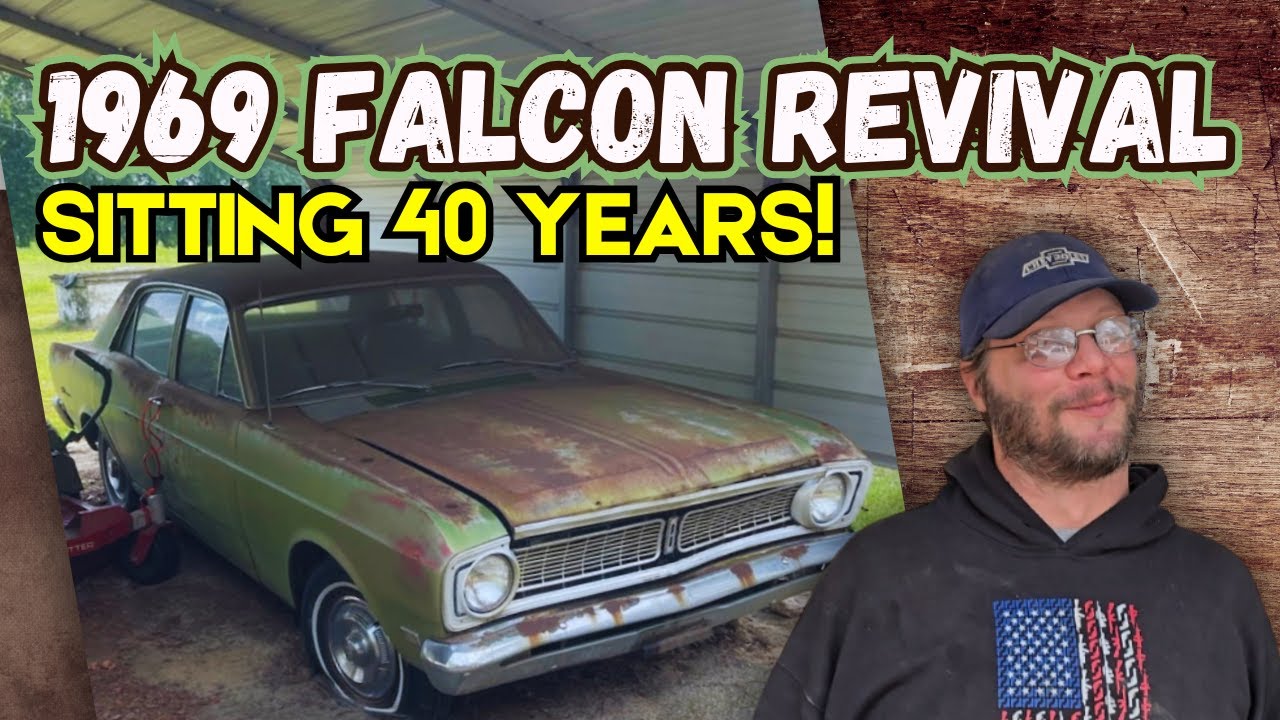 Ford Falcon 1969 года выпуска. Припаркован в 1985 году!!! Заведется ли он и доедет ли до дома?