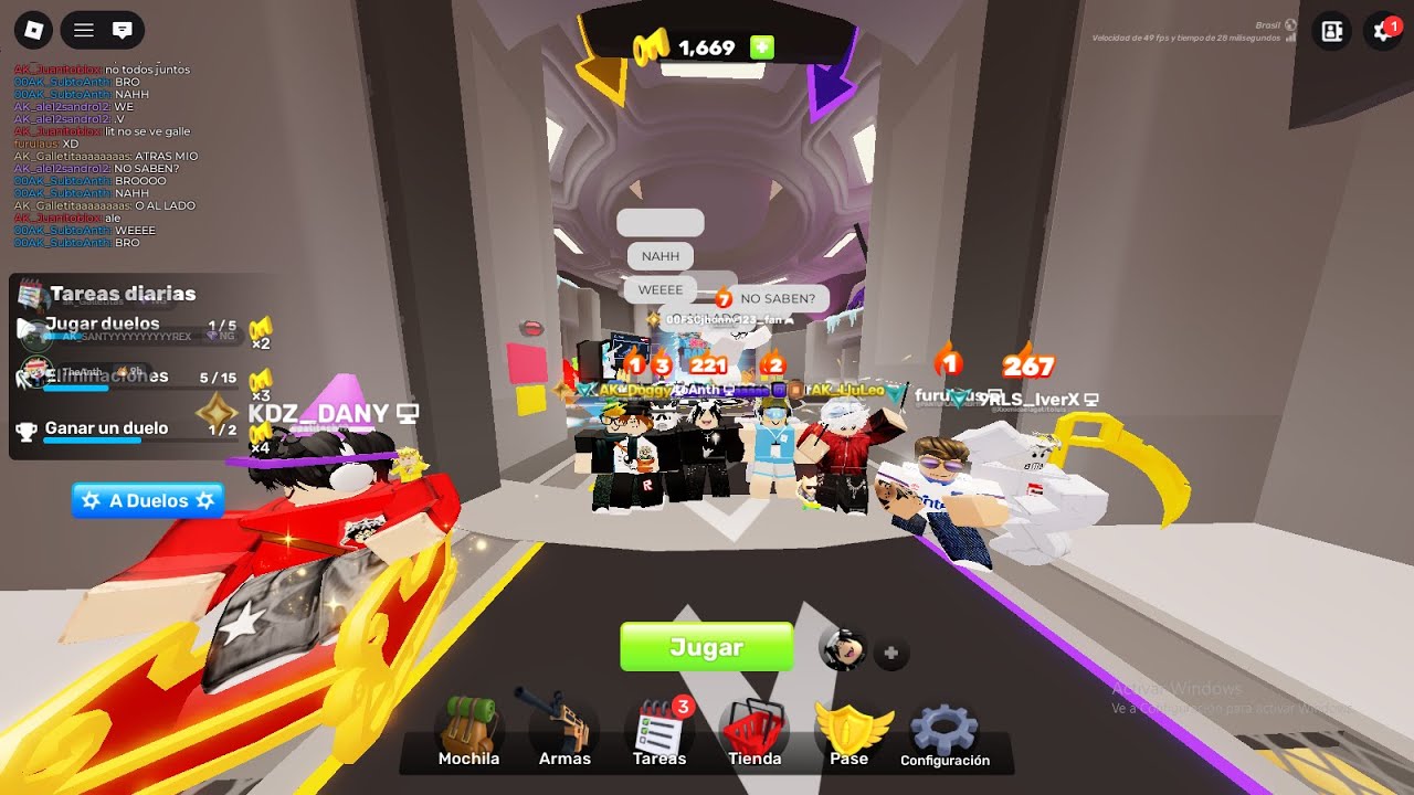 Jugando Rivals con subs