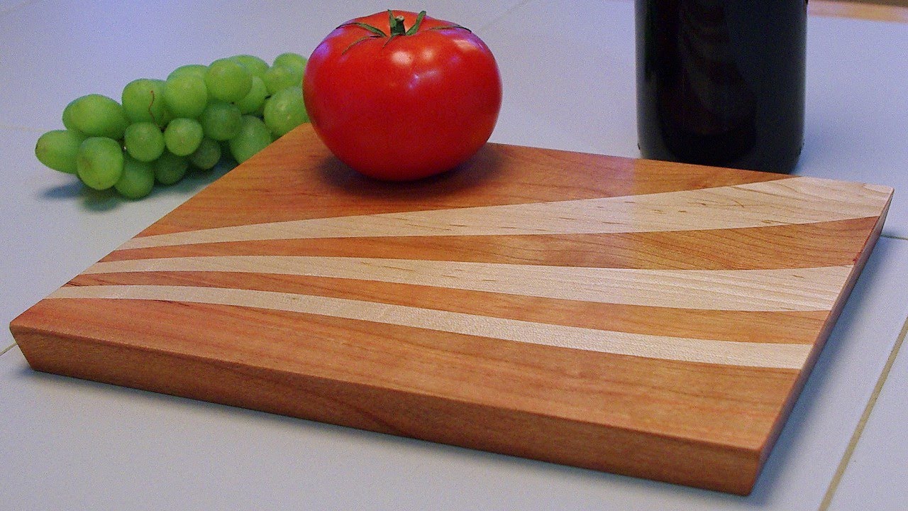 Making a CNC Inlay Wave Cutting Board: Andrew Pitts ~ FurnitureMaker