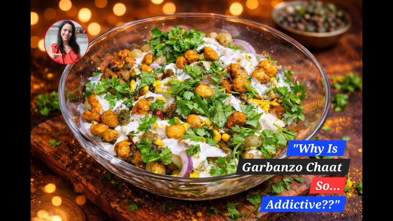 5 मिनट में तैयार! 🥗 Garbanzo Chaat | High Protein & Oil-Free Snack