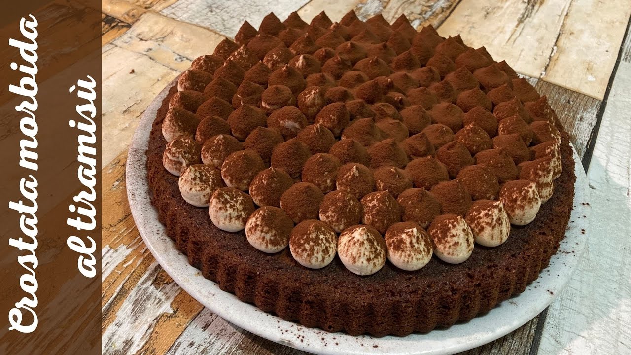Crostata morbida al tiramisù