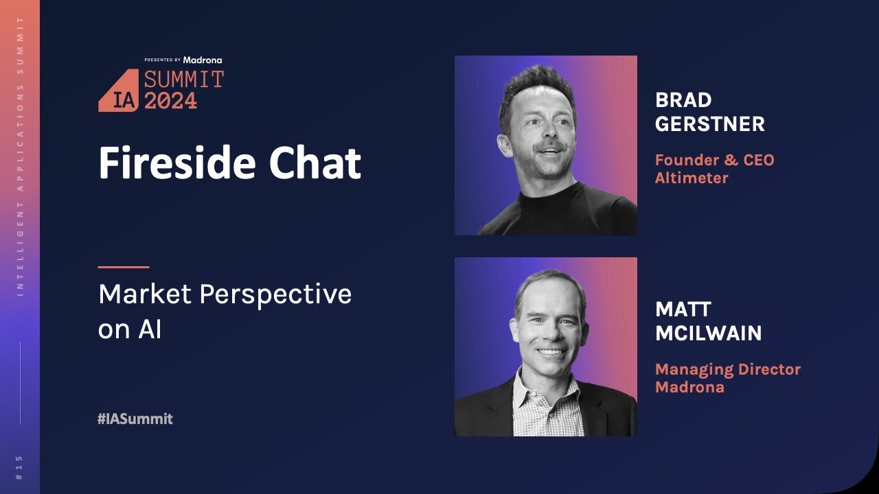 IA Summit 2024: Market Perspective on AI With Brad Gerstner
