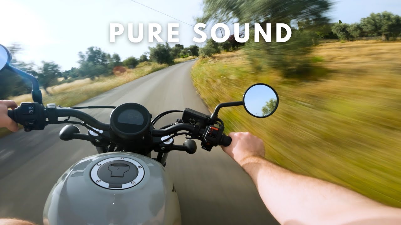 Almost Crashed // POV ASMR // Honda Rebel 500 // Shorty GP