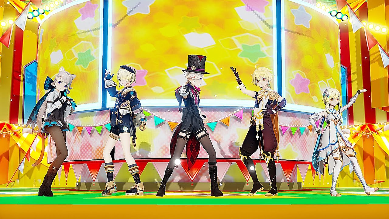 [MMD Genshin | ProSeka] トンデモワンダーズ - TONDEMO-WONDERZ -「Ver Fontaine」