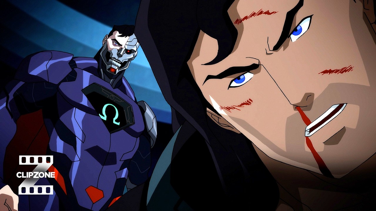 Reign of the Supermen | Black Suit Vs Cyborg Superman | ClipZone: Heroes & Villains