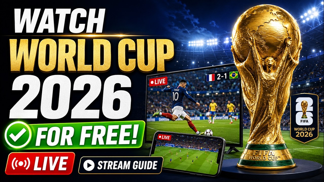 How to Watch the 2026 FIFA World Cup for FREE! - Fifa World Cup Live *EASY*