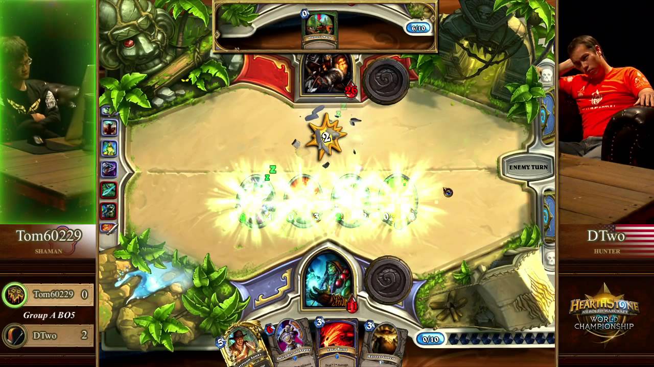 DTwo vs. Tom60229 - Group A - Match 1 - Hearthstone World Championship 2014