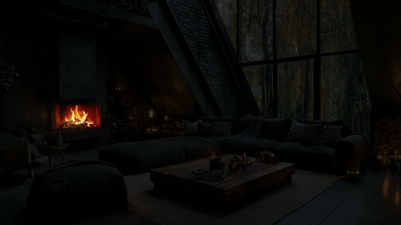 Peaceful Afternoon Rain Ambience Surrounded by Nature | Calm Rain Sounds for Deep Focus and Rest