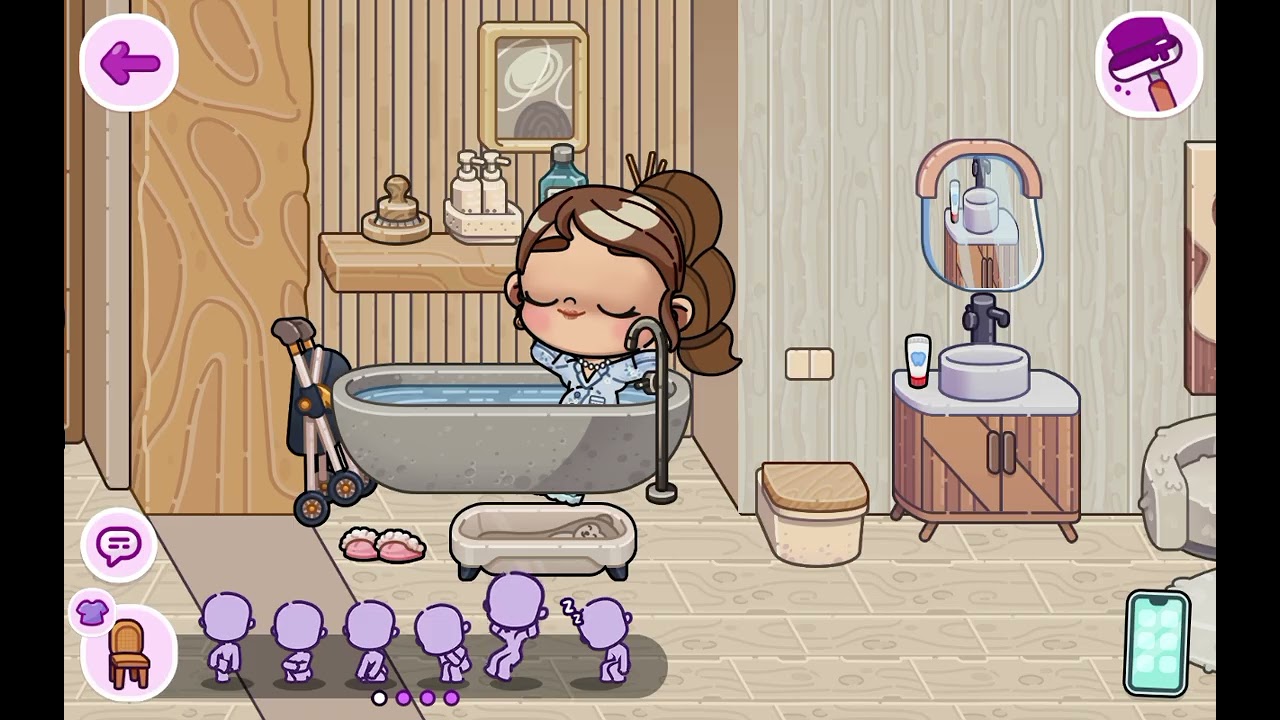 Una pequeña rutina*avatar World*