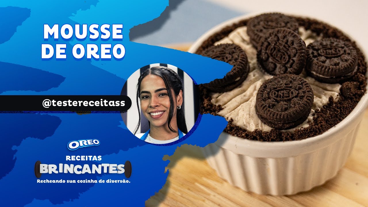 MOUSSE DE OREO: A SOBREMESA QUE VAI TE CONQUISTAR 🤩| @testereceitas