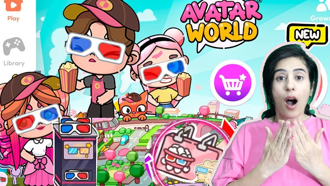 Avatar World Cinema 4D Tüm Aile İlk Defa Cinema ya Gidiyor Esra Games