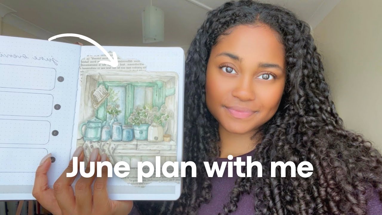 June Plan With Me 2024 | Floral kitchen Theme 🫖