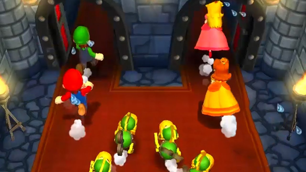 Mario Party 9 - Minigames - Mario vs Peach vs Luigi vs Daisy (Master CPU)