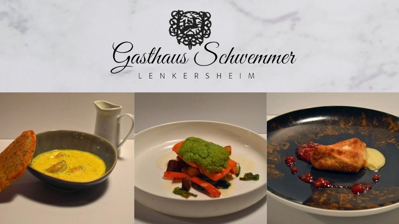 Karfreitagsmenü zum Abholen 22 | Fischsuppe mit Garnelen | Lachsforelle | fränkischer Camembert
