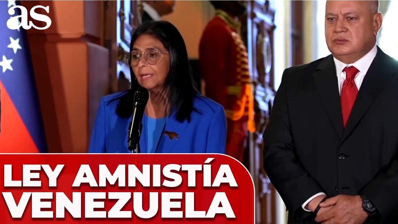 Delcy Rodríguez firma HISTÓRICA LEY DE AMNISTÍA y abre las puerta a la DIÁSPORA VENEZOLANA