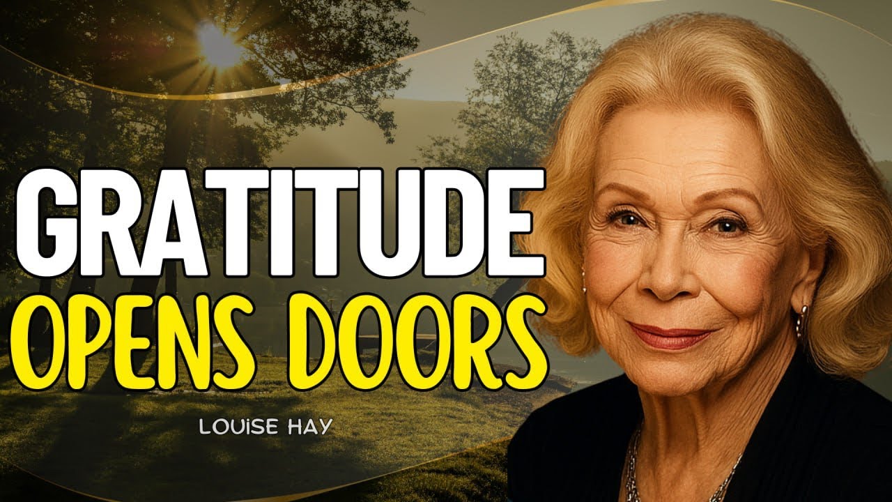 Louise Hay: I Am Grateful for Open Door & Miracles | Start Your Day with Thankful Thoughts
