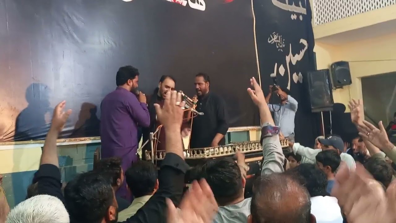 پنجابی زبان میں بہت کمال قصیدہ _ذاکر_غلام_عباس صدفی مجلسِ عزا بمقام ظفروال
