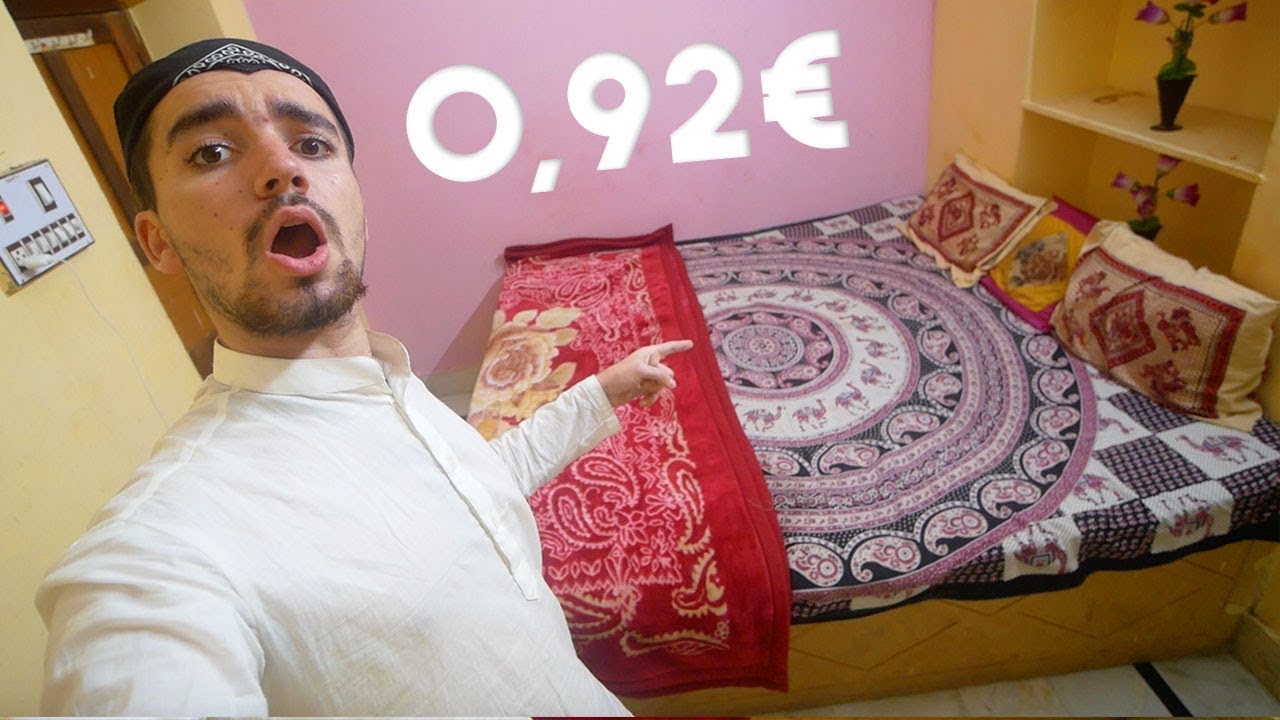 24H DANS L’HÔTEL LE MOINS CHER DU MONDE EN INDE