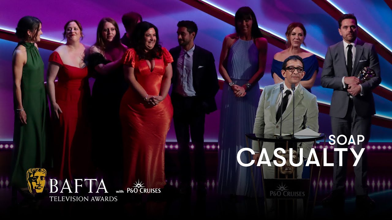 Casualty wins the BAFTA for Soap | BAFTA TV Awards