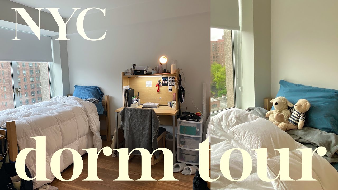 NYC DORM/ROOM TOUR✨ | University Life, Parsons vlog