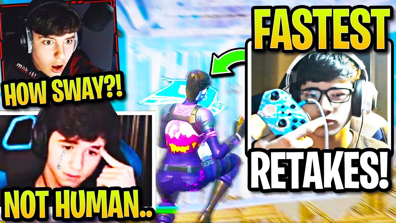 STREAMERS *CONFUSED* Spectating FaZe Sway *INHUMAN* Creative Mechanics! (Fortnite)