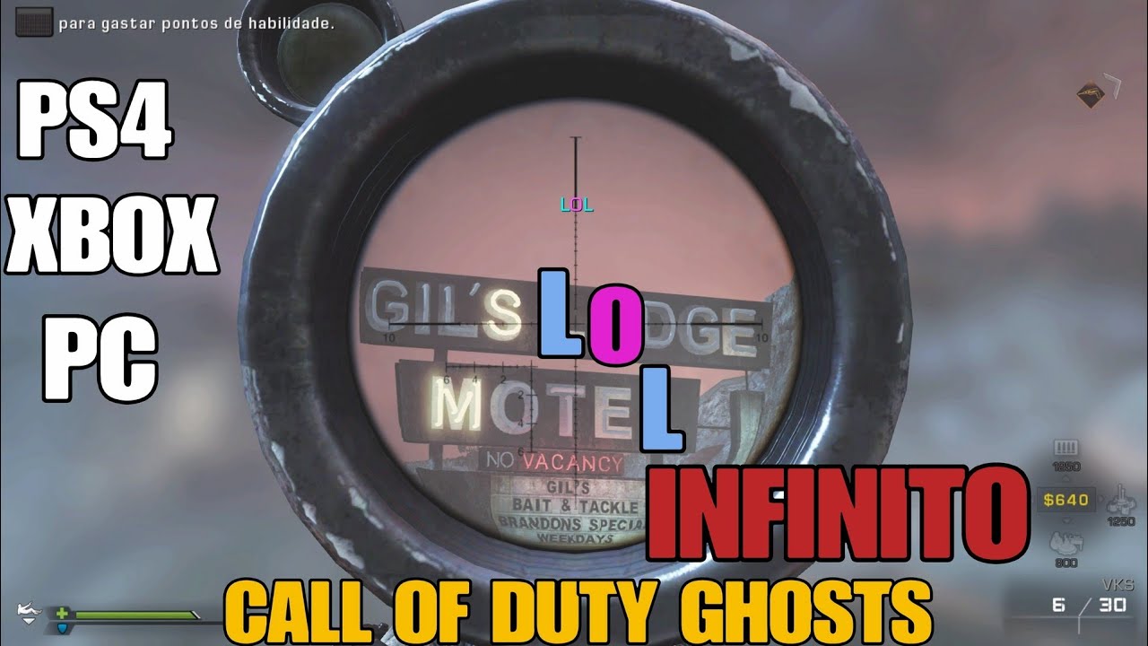 LoL Infinito Extinção Point of Contact Call of Duty Ghosts