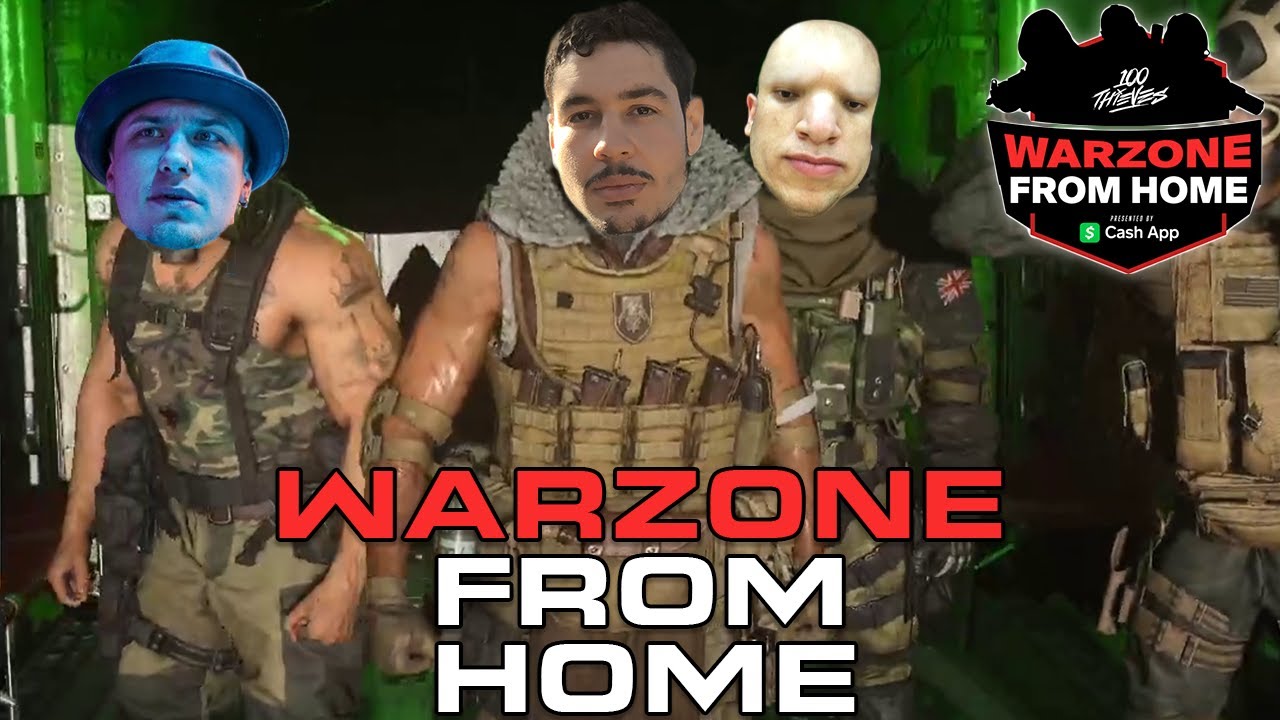 Trainwreckstv Playing In The $100,000 100 Thieves Warzone Tournament With Greekgodx & Andy Pyro