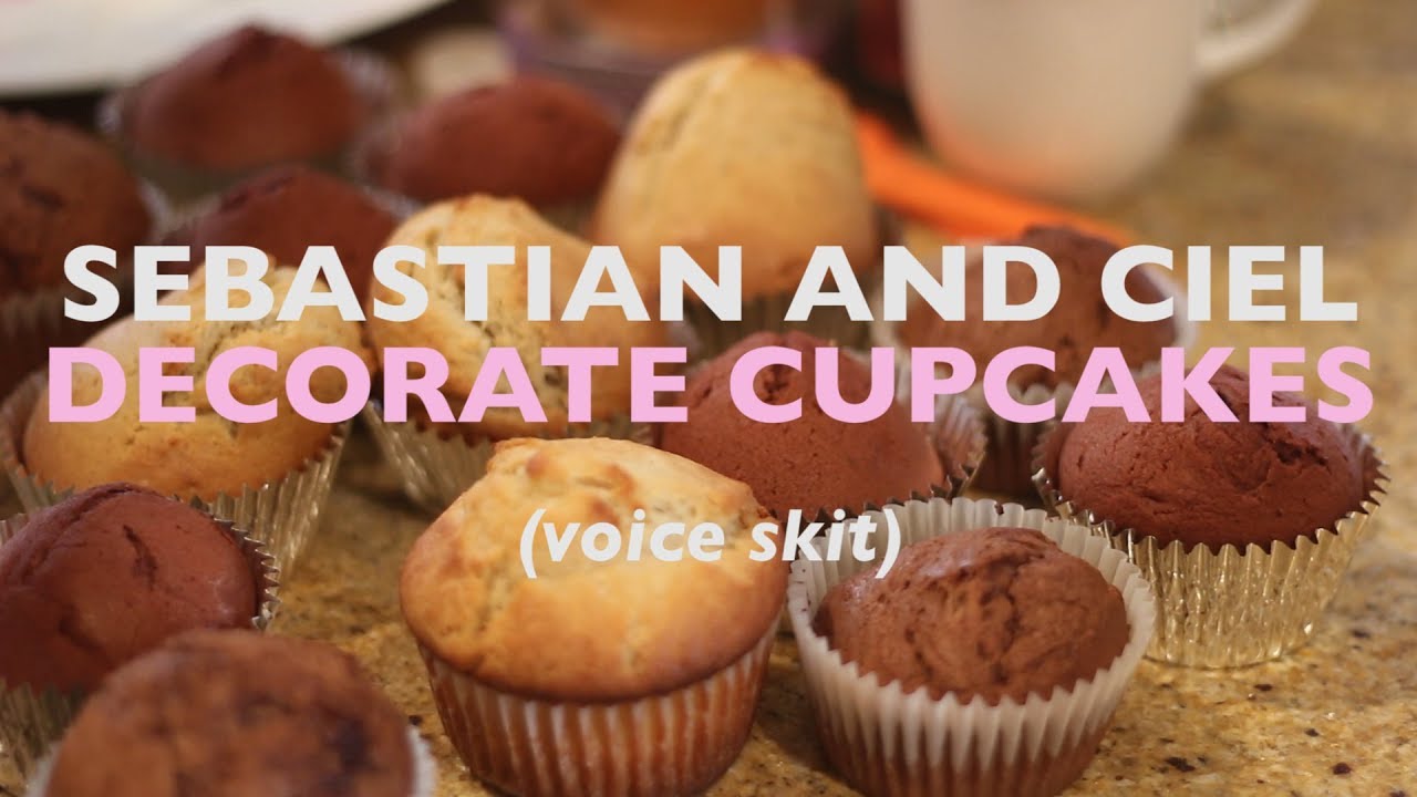 Sebastian & Ciel Decorate Cupcakes!!