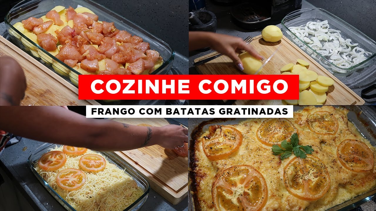 ESPECIAL DE NATAL &bull; Frango com batatas gratinadas