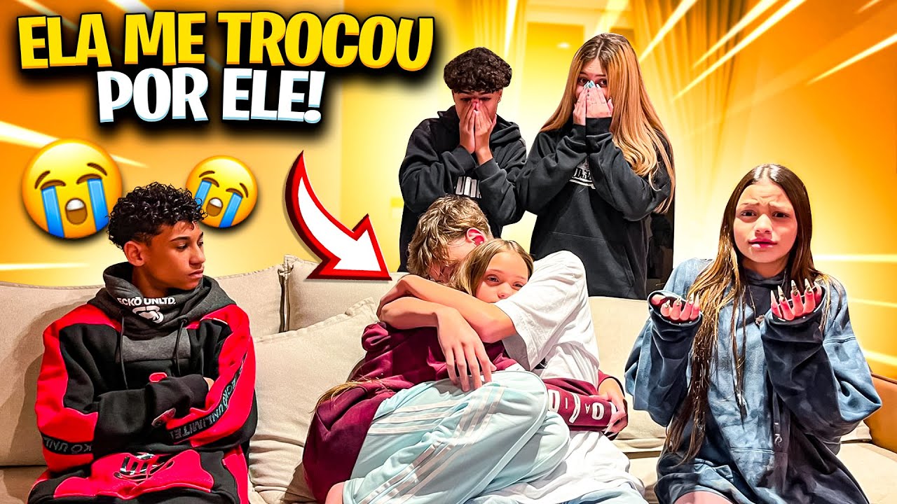 ELA TROCOU ELE POR OUTRO!!