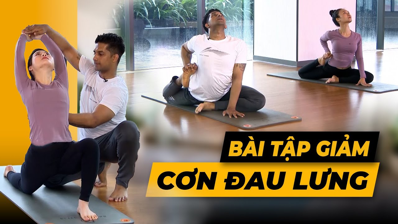 Bài tập giảm ĐAU LƯNG một cách THẦN KỲ | HLV Raja Gupta