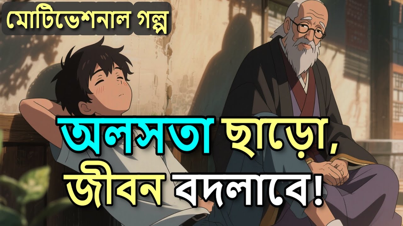 এক অলস যুবকের গল্প | একটি শিক্ষণীয় গল্প | Bangla motivational story