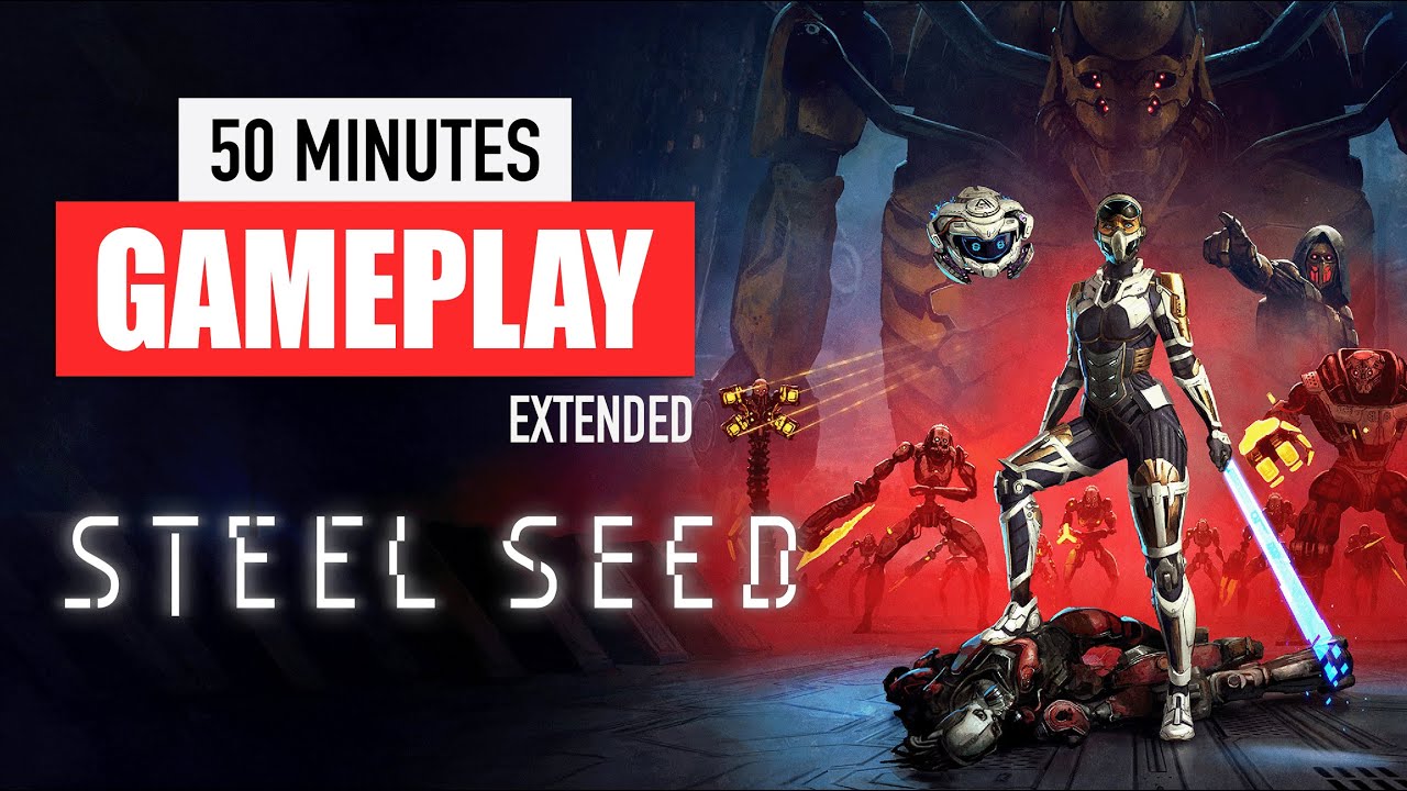 Steel Seed Gameplay – 50 Minutes of Sci-Fi Action, Stealth, Upgrades & Cinematic Cutscenes