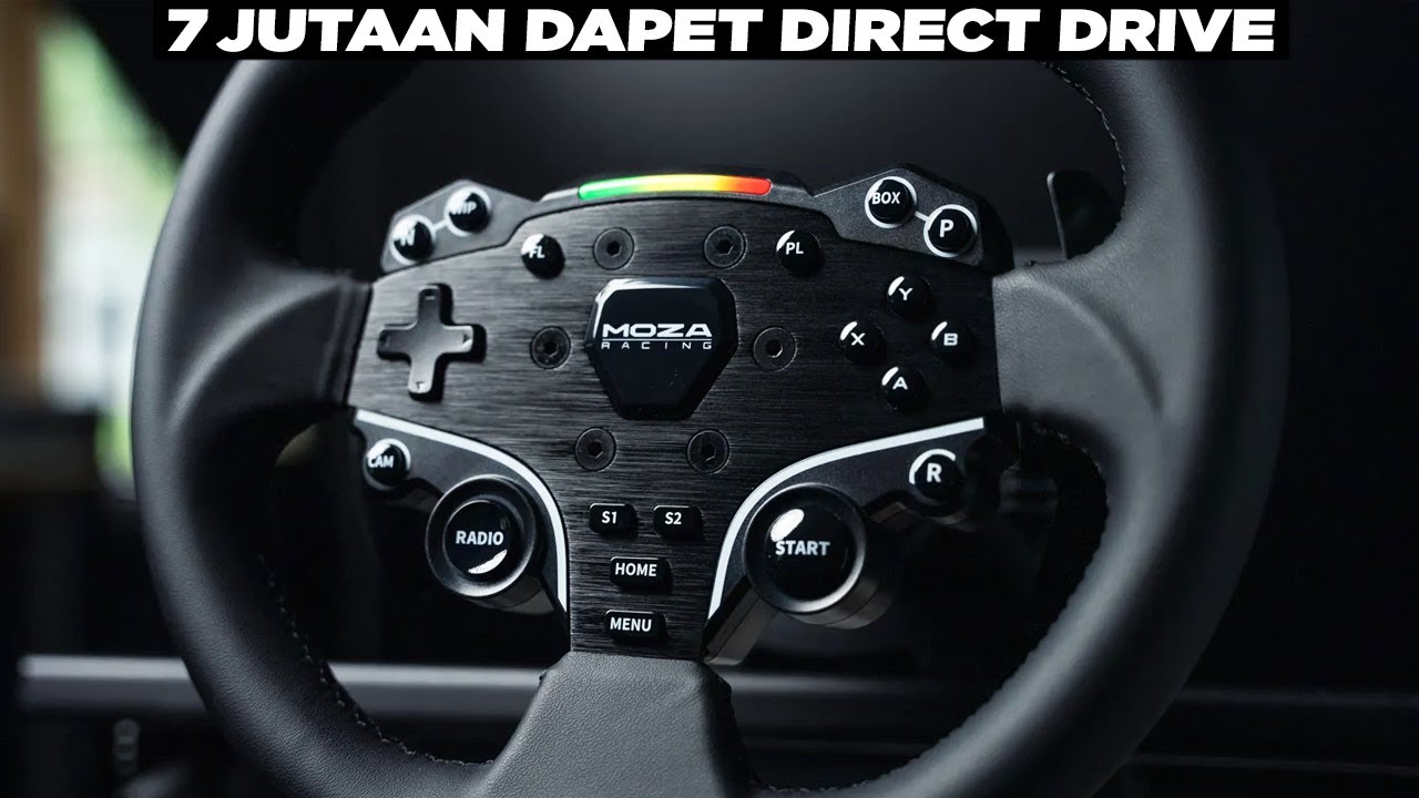 Unboxing & Tes Game Moza R5 Bundle 😚😚 w/ @OP-uxy @rociss @Teguhekooo