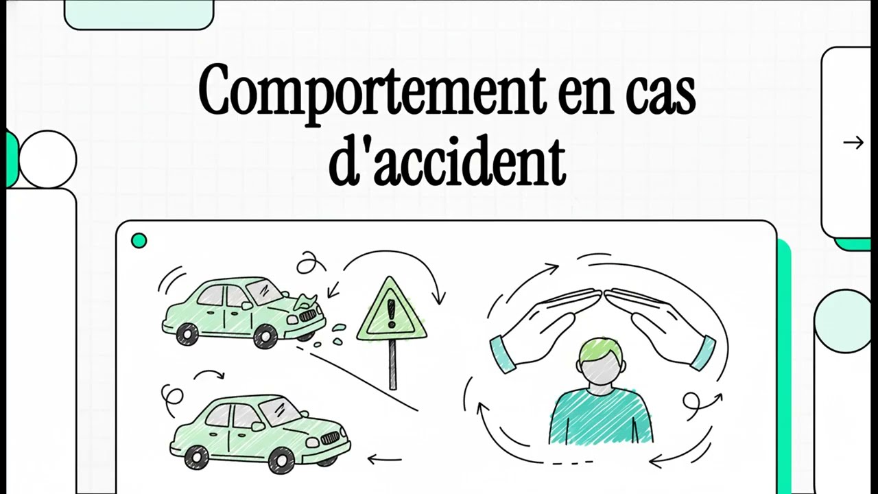 Permis D - Fiche orale 02 : Comportement en cas d accident