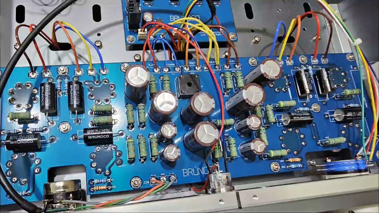 Brunoco Audio Terra Amp - Capacitor upgrade