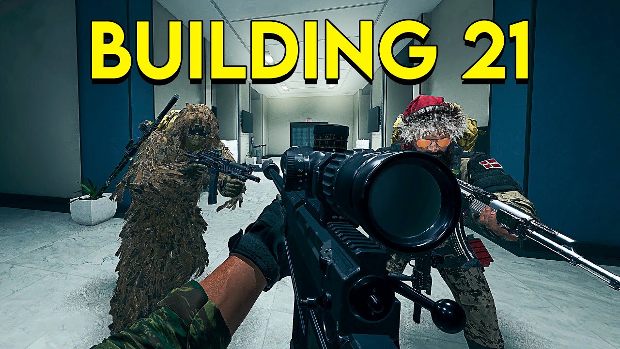 Raiding Building 21 in Warzone DMZ!