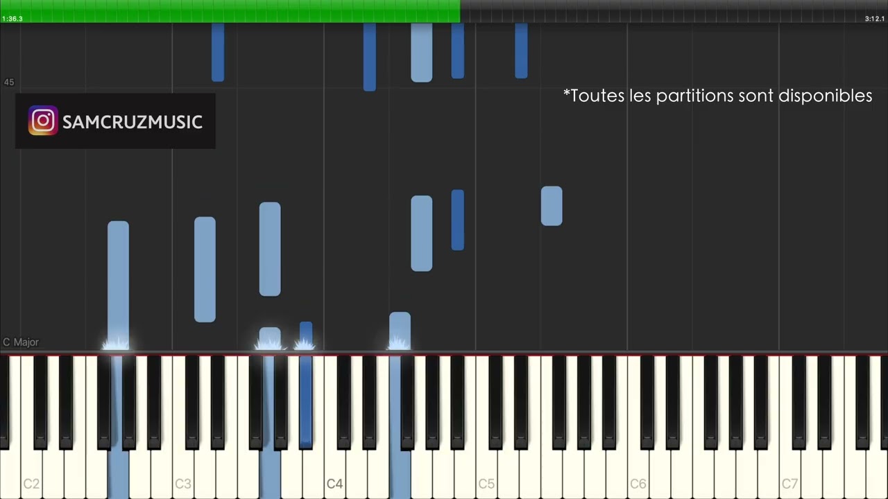 (Tutoriel) À bout (Kvnn) - Sam Cruz Piano