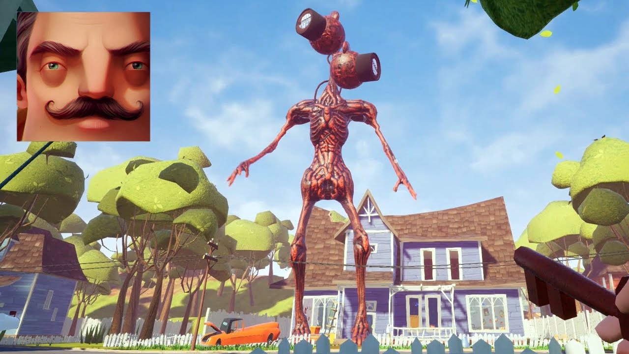 Hello Neighbor - My New Neighbor Big Siren Head Piggy Act 2 Gameplay Walkthrough
